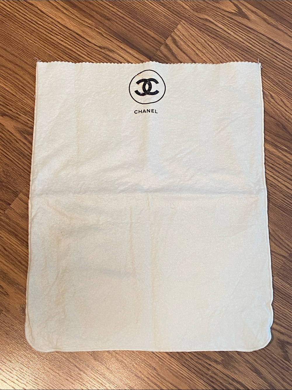Vintage Chanel Dust Bag 18 3/4” x 14 3/4”